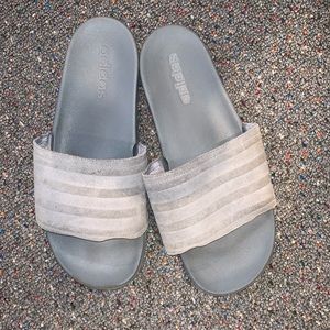 EUC Adidas Slides